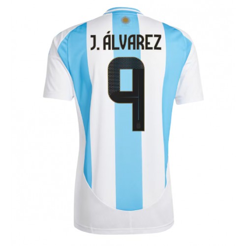 Argentina Julian Alvarez #9 Domaci Dres Copa America 2024 Kratak Rukav